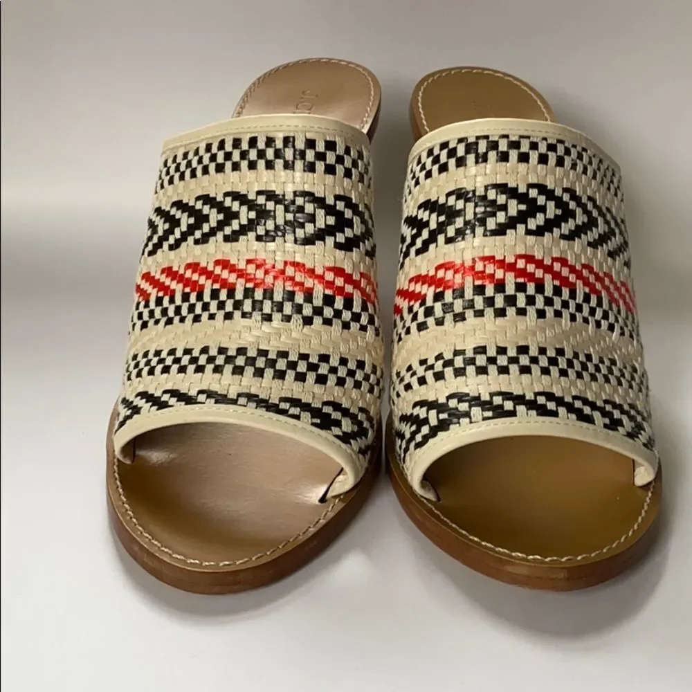 J. Crew Marlow Fabric Mules 10